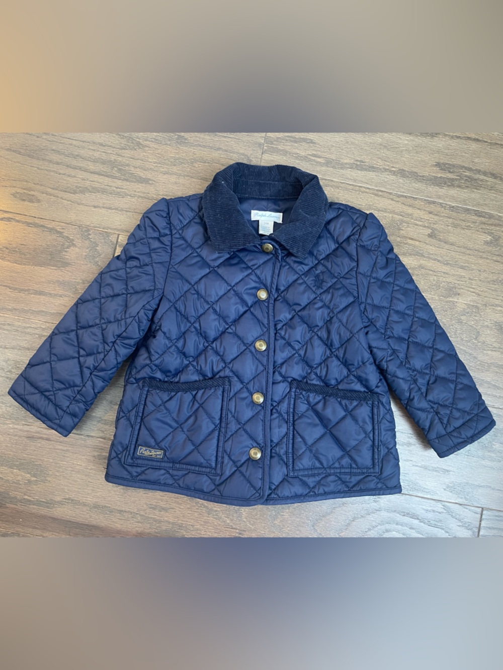 Ralph Lauren Quilted Puffer Jacket. Baby Girl Size 24M